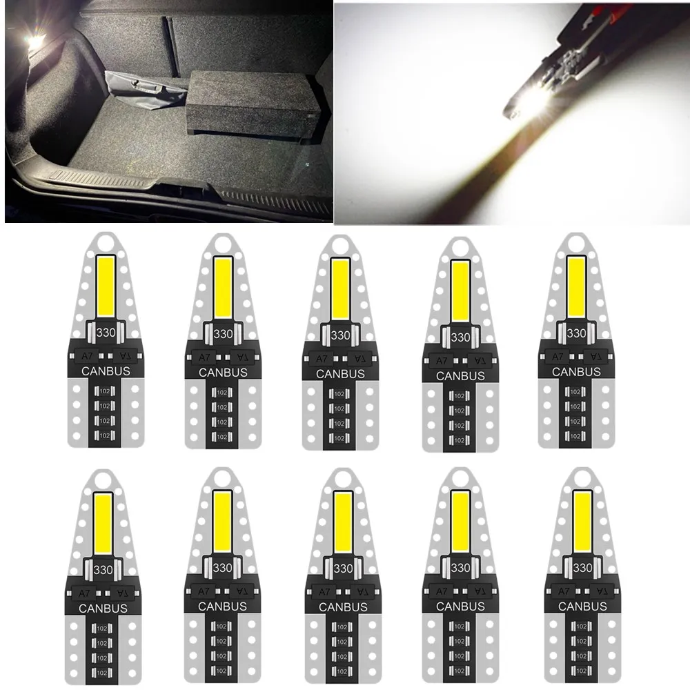 10x T10 LED W5W 194 Car Lights for Honda Civic Accord CRV HRV Jazz Fit NC750X Auto Led Interior Light Trunk Lamp Xenon 6000K 12v
10x T10 LED W5W 194 Car Lights for Honda Civic Accord CRV HRV Jazz Fit NC750X Auto Led Interior Light Trunk Lamp Xenon 6000K 12v