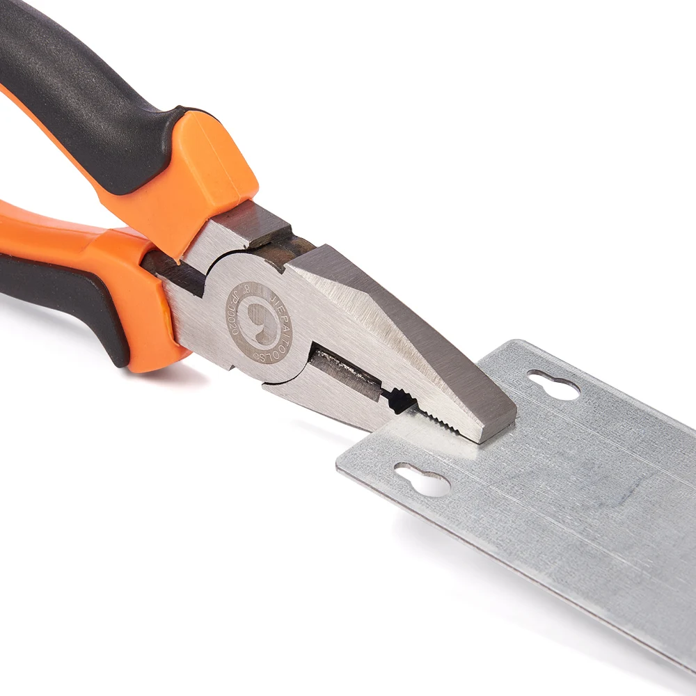 JIEPAI CR-V Multifunctional Cutting Pliers Wire Cutters Combination Nippers Stripping Crimping Pliers Multitool Crimp Terminals 
JIEPAI CR-V Multifunctional Cutting Pliers Wire Cutters Combination Nippers Stripping Crimping Pliers Multitool Crimp Terminals