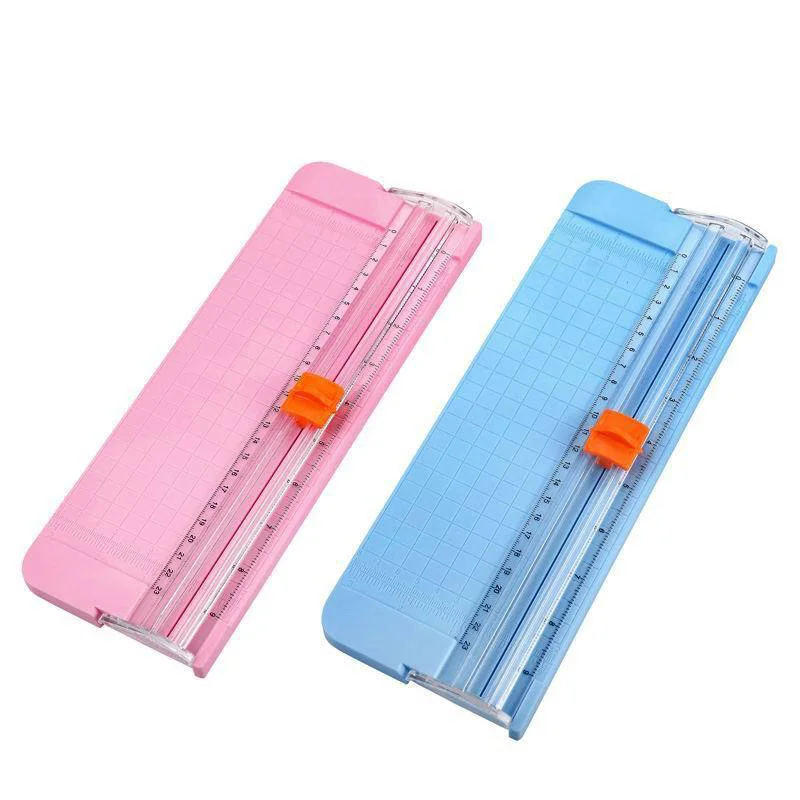 Paper Cutter A5 Paper Trimmer Scrapbooking Tool with Finger Protection Slide Ruler AC889
Paper Cutter A5 Paper Trimmer Scrapbooking Tool with Finger Protection Slide Ruler AC889