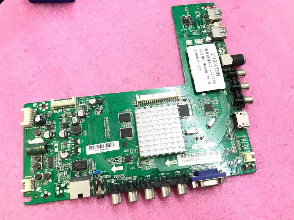 Original Crown Czech LE58D6660 motherboard T.MS608.72 screen V580HJ1-LD6 real shot
Original Crown Czech LE58D6660 motherboard T.MS608.72 screen V580HJ1-LD6 real shot