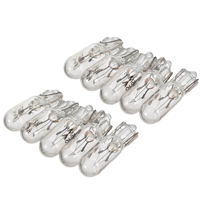 10Pcs 12V 1.2W T5 286 Amber Glass Auto Small Light Blub Car Wedge Dashboard Instrument Panel Brake Light Bulbs
10Pcs 12V 1.2W T5 286 Amber Glass Auto Small Light Blub Car Wedge Dashboard Instrument Panel Brake Light Bulbs