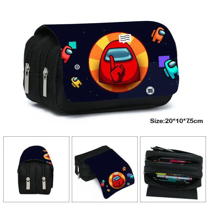 large capacity pencil case pencil bag cartoon Animal stationery waterproof Oxford pen bag large zip compartment school supplies
large capacity pencil case pencil bag cartoon Animal stationery waterproof Oxford pen bag large zip compartment school supplies
