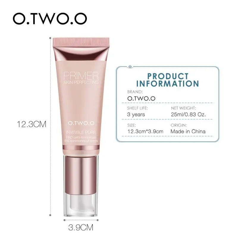 O.TWO.O Face Primer Base Shrink Pore Smooth And Brighten Skin Tone Makeup Concealer Non-drying Oil Control Face Foundation TSLM1 
O.TWO.O Face Primer Base Shrink Pore Smooth And Brighten Skin Tone Makeup Concealer Non-drying Oil Control Face Foundation TSLM1