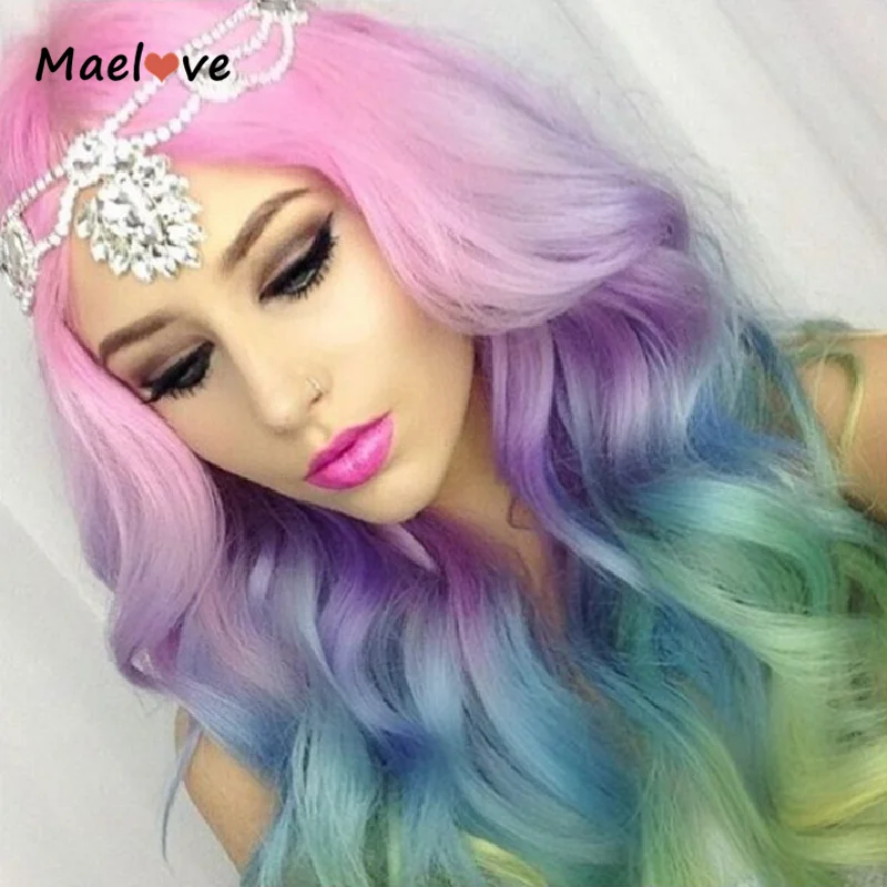 Ombre Pink Synthetic Hair Wig For Woman Heat Resistant Fiber Wig High Temperature Silk Hair Long Curly Big Wave Hair Wig Cosplay
Ombre Pink Synthetic Hair Wig For Woman Heat Resistant Fiber Wig High Temperature Silk Hair Long Curly Big Wave Hair Wig Cosplay