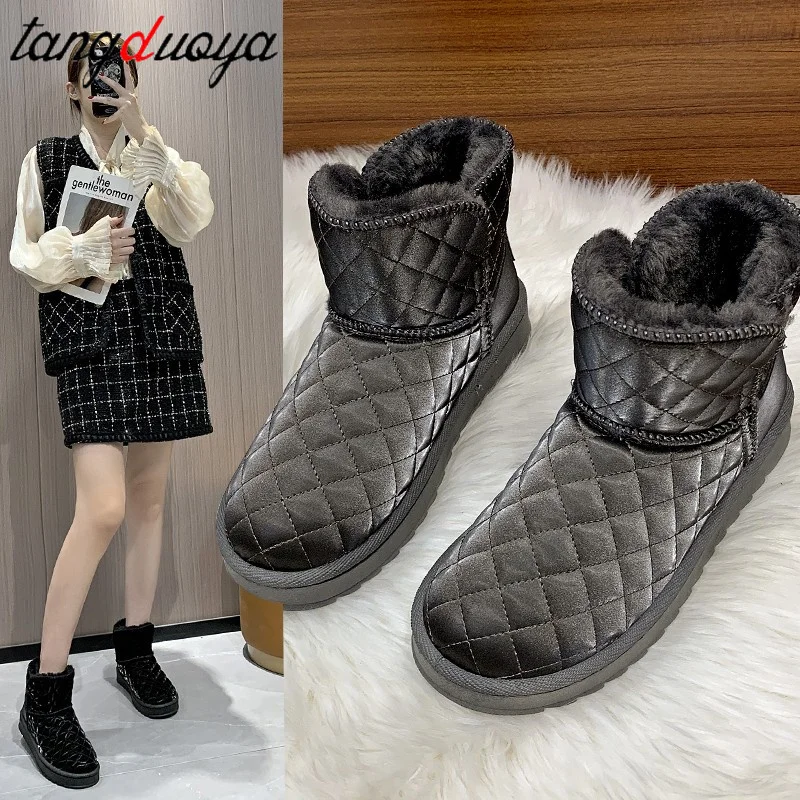 Теплые зимние ботинки для женщин, модные женские зимние ботинки без шнуровки, Короткие Плюшевые однотонные элегантные женские ботильоны, у...
Теплые зимние ботинки для женщин, модные женские зимние ботинки без шнуровки, Короткие Плюшевые однотонные элегантные женские ботильоны, у...