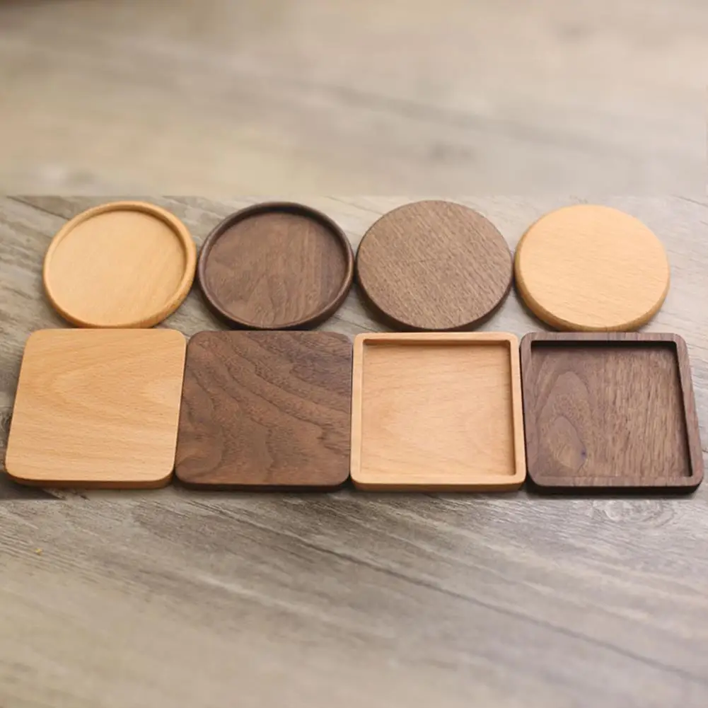 Wood Coasters Square Placemats Round Heat Cup Pad Durable Coffee Drink Insulation Non-slip Mat Table Decor Resistant Drink
Wood Coasters Square Placemats Round Heat Cup Pad Durable Coffee Drink Insulation Non-slip Mat Table Decor Resistant Drink