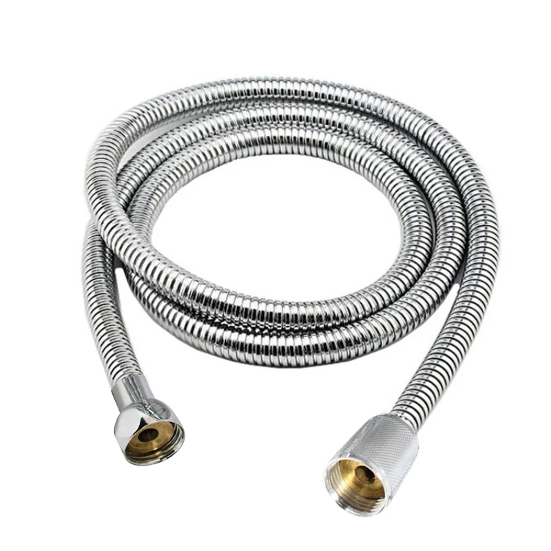 1.5/2/3m Shower Hose Universal Home Stainless Steel Flexible Soft Shower Pipe Silver Color Common Shower Head Hose Water Pipe
1.5/2/3m Shower Hose Universal Home Stainless Steel Flexible Soft Shower Pipe Silver Color Common Shower Head Hose Water Pipe