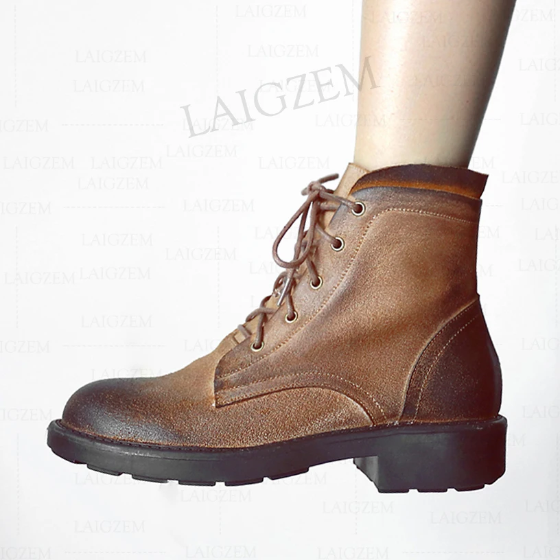 Женские ботильоны из натуральной кожи laigзем, ботинки на низком каблуке 3 см с боковой молнией, женские ботинки унисекс, женская обувь больши...
Женские ботильоны из натуральной кожи laigзем, ботинки на низком каблуке 3 см с боковой молнией, женские ботинки унисекс, женская обувь больши...