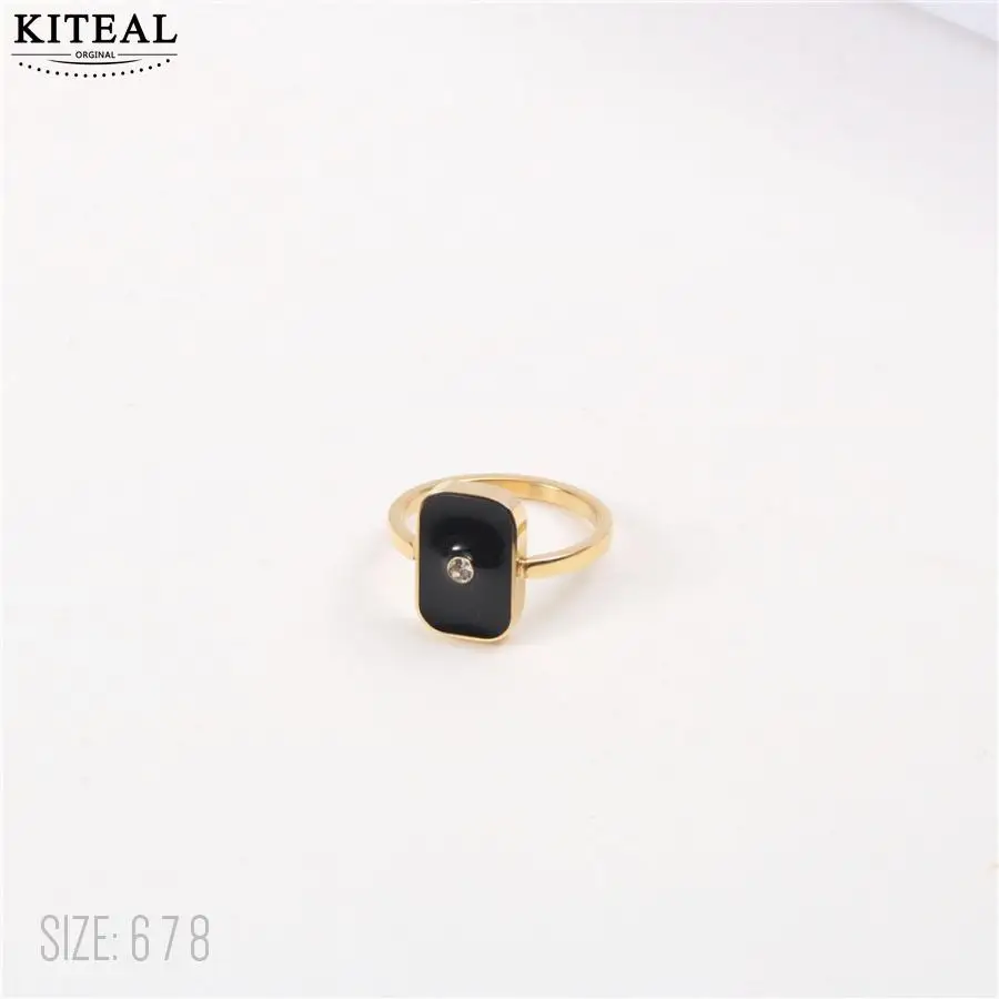 Обручальные кольца KITEAL 18KGP с золотым наполнителем размер 6 7 8 для подруги