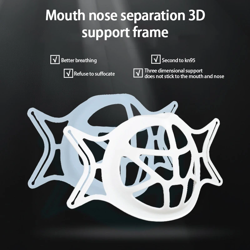 10 pcs 3d Breathable Face Masks Filters Holder Silicone Mask Inner Pad Support Help Cushion Bracket Assist Stand Home Supplies
10 pcs 3d Breathable Face Masks Filters Holder Silicone Mask Inner Pad Support Help Cushion Bracket Assist Stand Home Supplies
