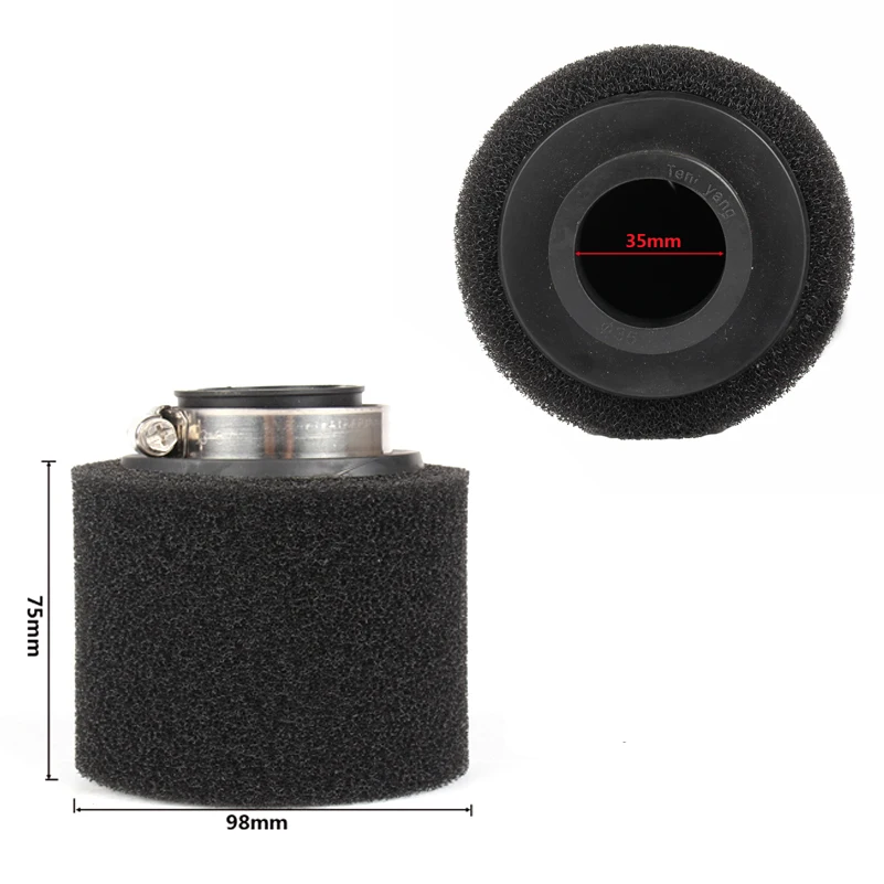 Для карбюратора pz30 200cc 250cc ATV PIT DIRT BIKE Мотоцикл 35 38 42 45 48 мм Воздушный фильтр Ступень ANGLED FOAM Pod Cleaner
Для карбюратора pz30 200cc 250cc ATV PIT DIRT BIKE Мотоцикл 35 38 42 45 48 мм Воздушный фильтр Ступень ANGLED FOAM Pod Cleaner