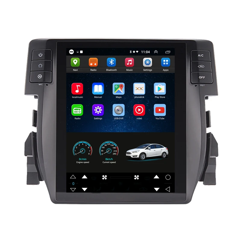 10,4 "8 core android 10 tesla Стиль Прокат Авто Радио стерео для Honda civic 2016 2017-2020 GPS навигация GPS мультимедийный dvd-плеер
10,4 "8 core android 10 tesla Стиль Прокат Авто Радио стерео для Honda civic 2016 2017-2020 GPS навигация GPS мультимедийный dvd-плеер