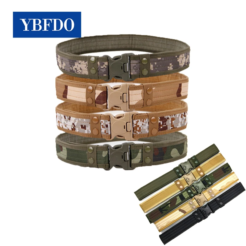 YBFDO 2021 New Army Style Combat Belts Quick Release Tactical Belt Fashion Men Canvas Waistband Outdoor Hunting Optional 130cm
YBFDO 2021 New Army Style Combat Belts Quick Release Tactical Belt Fashion Men Canvas Waistband Outdoor Hunting Optional 130cm
