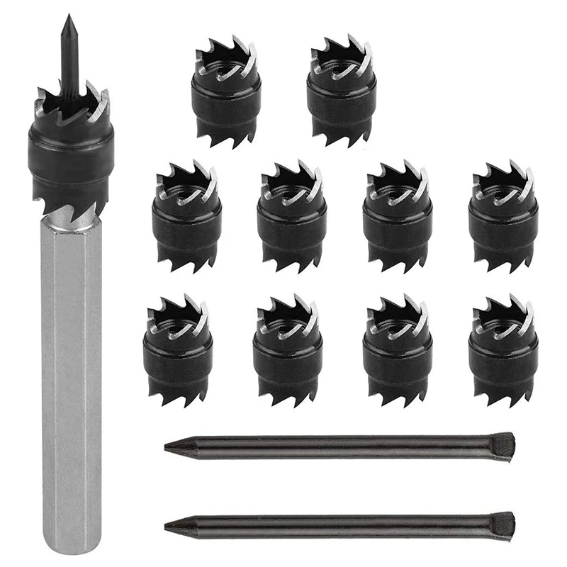 Spot Weld Cutter Set,13 Pcs 3/8Inch Rotary Spot Weld Cutter Remover Drill Bits Tool ,Metal Hole Cutter Remover
Spot Weld Cutter Set,13 Pcs 3/8Inch Rotary Spot Weld Cutter Remover Drill Bits Tool ,Metal Hole Cutter Remover