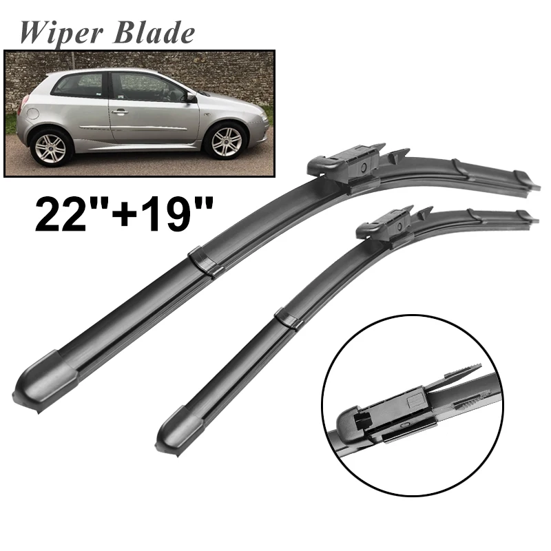 Okowiper RHD & LHD Front Wiper Blades For FIAT Stilo 2007 - 2008 Windshield Windscreen Front Window 22"+19"
Okowiper RHD & LHD Front Wiper Blades For FIAT Stilo 2007 - 2008 Windshield Windscreen Front Window 22"+19"