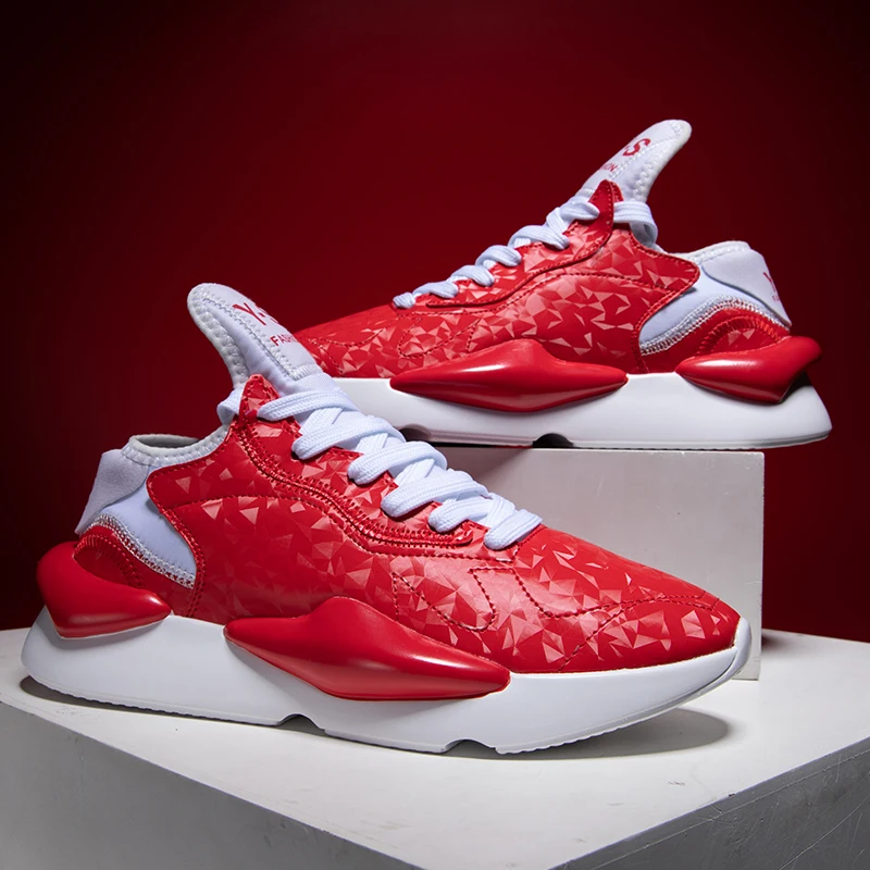 Damyuan High-quality Low Men Women Casual Sports Shoes Man Comfortable Wear-resistant Outdoor Running Shoes Male Red Sneakers
Damyuan High-quality Low Men Women Casual Sports Shoes Man Comfortable Wear-resistant Outdoor Running Shoes Male Red Sneakers