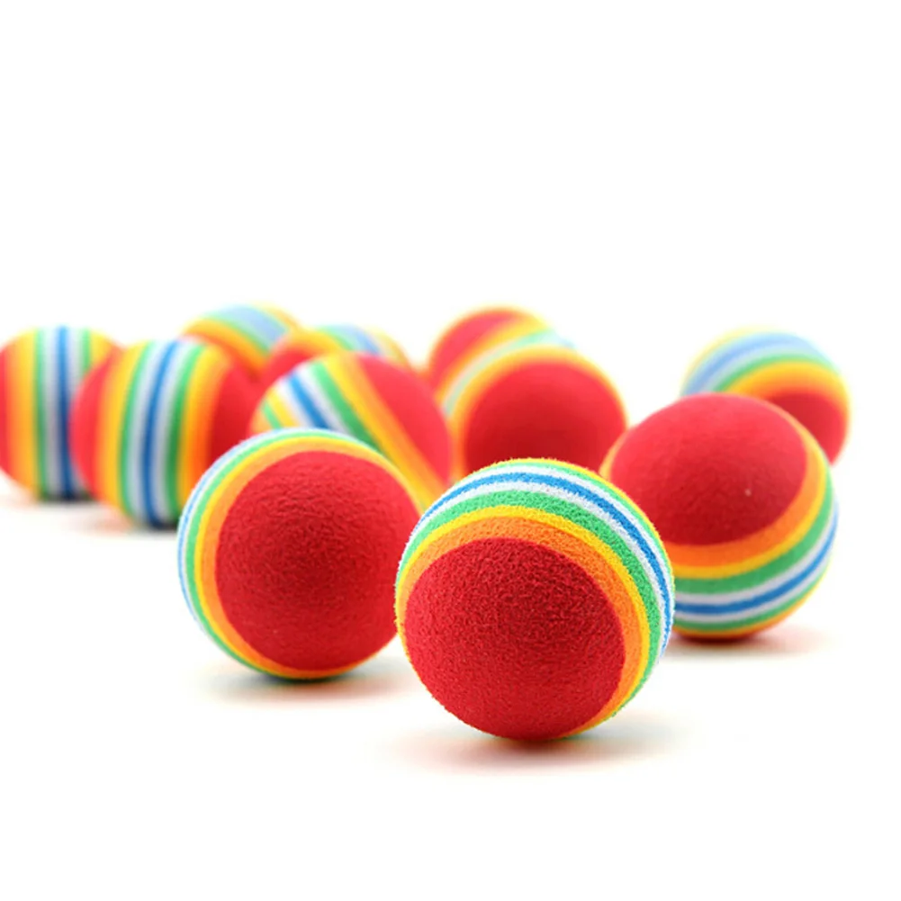 1Pcs Activity Toys Funny EVA Balls Colorful Pet Cat Kitten Soft Foam Rainbow Play Balls
1Pcs Activity Toys Funny EVA Balls Colorful Pet Cat Kitten Soft Foam Rainbow Play Balls