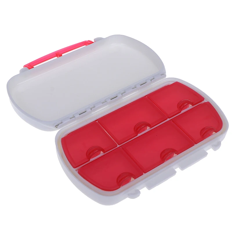 Pill Cases Splitters Portable 6 Grids Medical Drugs Tablet 7 Day Travel Granules Holder Box Household Medicine Organizer
Pill Cases Splitters Portable 6 Grids Medical Drugs Tablet 7 Day Travel Granules Holder Box Household Medicine Organizer