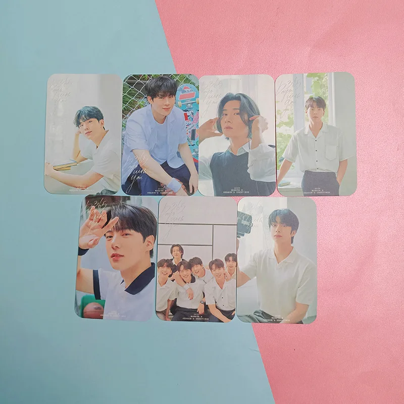 2022 MONSTA X SEASON'S GREETINGS Photocard Double-sided Pattern Picture Cards Photo Cards LOMO Card for Fans
2022 MONSTA X SEASON'S GREETINGS Photocard Double-sided Pattern Picture Cards Photo Cards LOMO Card for Fans