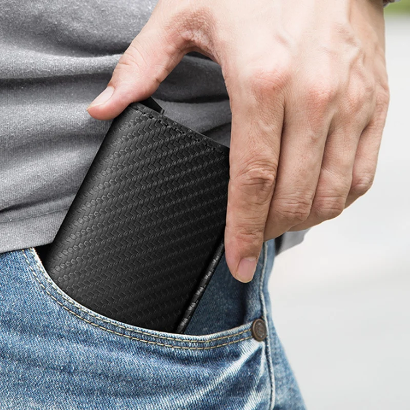 Men Card Holder Slim Wallet ic Trifold Leather Thin Mini Wallet Small Money Bag Purse
Men Card Holder Slim Wallet ic Trifold Leather Thin Mini Wallet Small Money Bag Purse