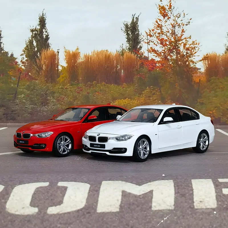 1:18 Welly для BMW 3 серии 335i металлическая литая модель автомобиля детские игрушки