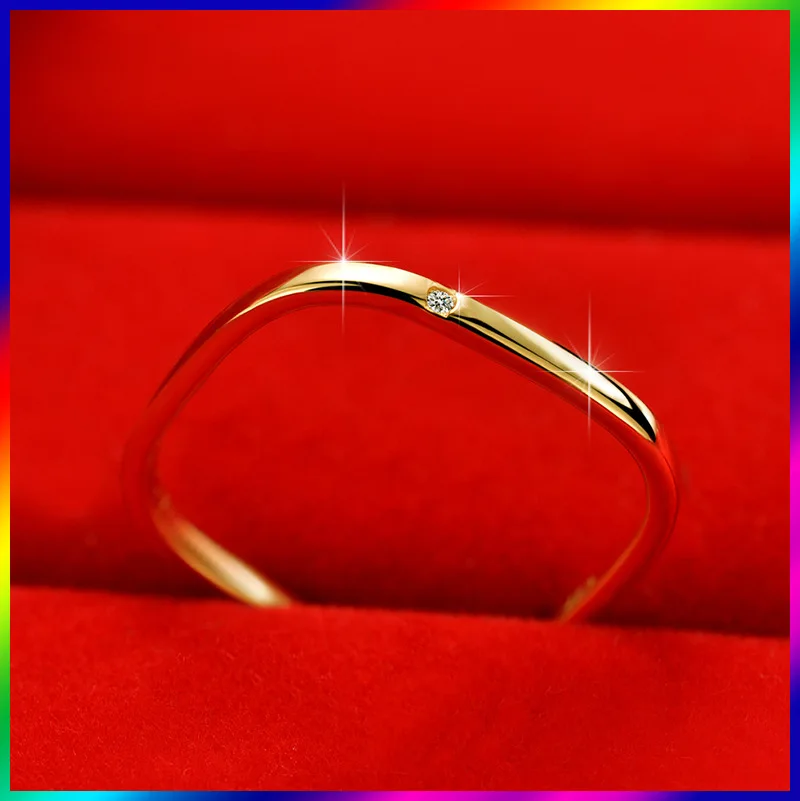 Square Round Ring Titanium Steel Non-fading Golden Square Ring Female Korean Vintage Temperament Square Rings Set Jewelry Gift
Square Round Ring Titanium Steel Non-fading Golden Square Ring Female Korean Vintage Temperament Square Rings Set Jewelry Gift