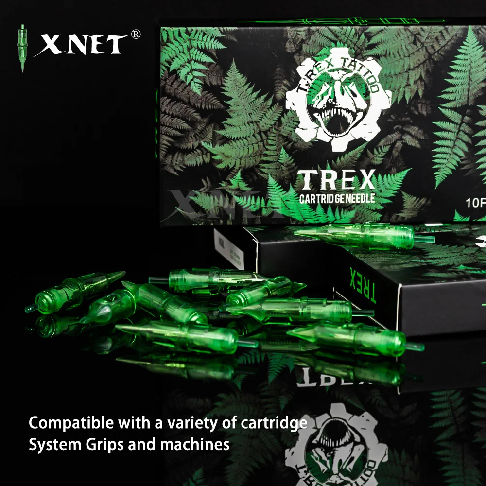 XNET Trex Sterilized Tattoo Cartridge Needles 20pcs Round Magnum RM Medium Taper Permanent Makeup 5rm 7rm 9rm 11rm 13rm 15rm
XNET Trex Sterilized Tattoo Cartridge Needles 20pcs Round Magnum RM Medium Taper Permanent Makeup 5rm 7rm 9rm 11rm 13rm 15rm