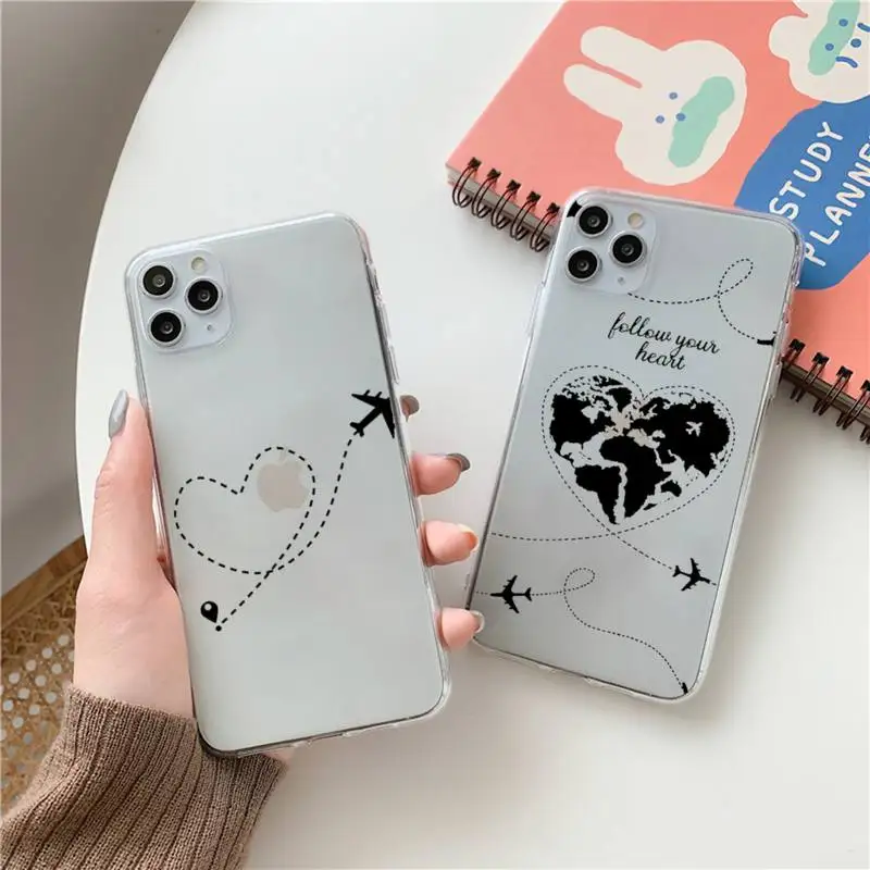 World Map Travel Phone Case Clear Transparent for iPhone 11 12 13 mini pro XS MAX 8 7 6 6S Plus X 5S SE XR 2020
World Map Travel Phone Case Clear Transparent for iPhone 11 12 13 mini pro XS MAX 8 7 6 6S Plus X 5S SE XR 2020