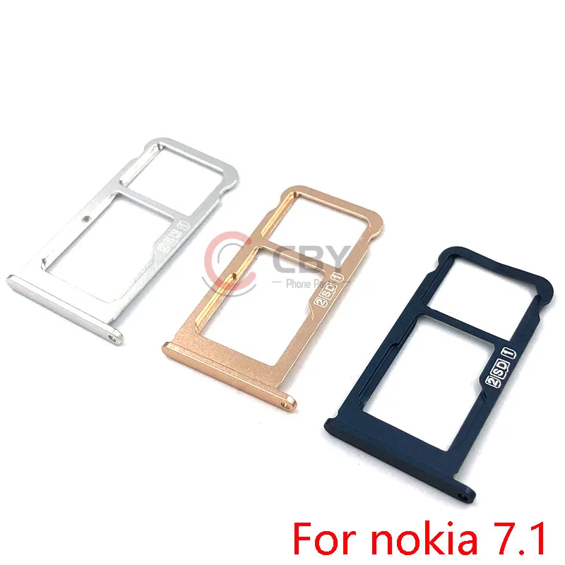 10 шт. держатель для Sim-карты Nokia 7 1 Plus - купить по выгодной цене |