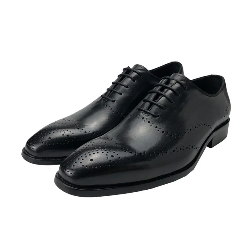 Oxford Brogue Formal Man Business Shoes Party Original Office Wedding Genuine Leather Handmade Dress Shoes for Man
Oxford Brogue Formal Man Business Shoes Party Original Office Wedding Genuine Leather Handmade Dress Shoes for Man