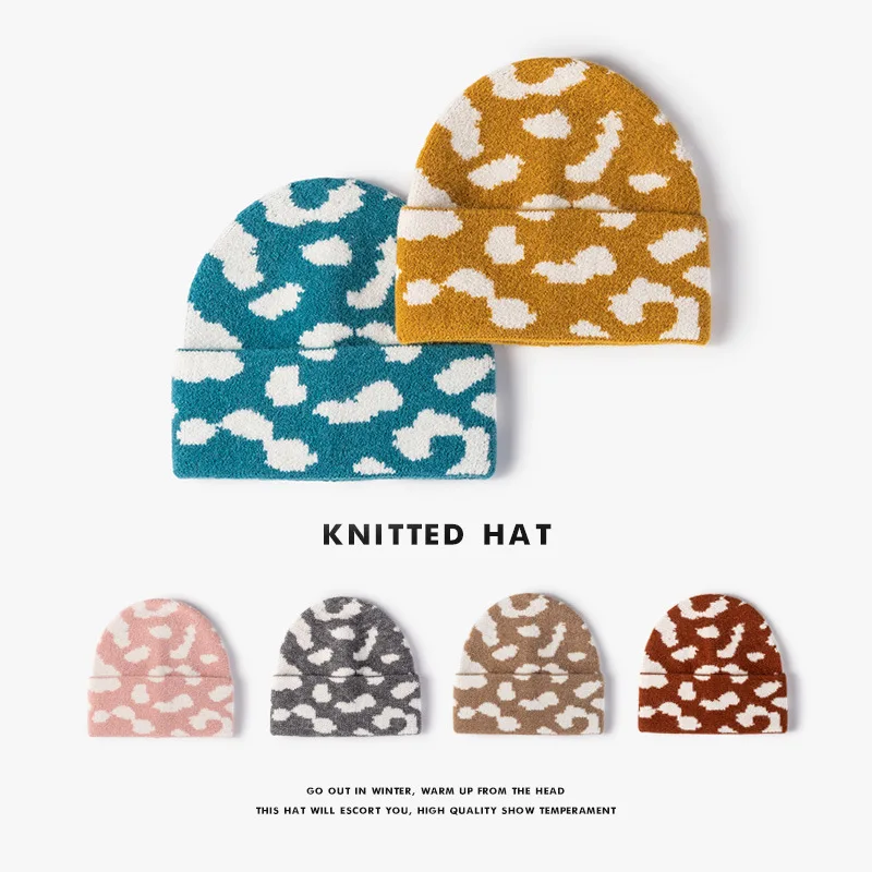 New Ladies Multicolor Autumn and Winter Sheep Cashmere Beanie Beanie Soft Knit Hat Elegant and Versatile Street Skull Hat
New Ladies Multicolor Autumn and Winter Sheep Cashmere Beanie Beanie Soft Knit Hat Elegant and Versatile Street Skull Hat