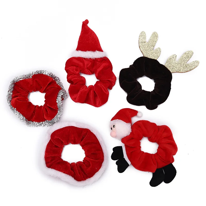 CN Christmas Hair Scrunchies Elastic Hair Ties Hair Bands Hair Ring Velvet Hair Rope Hair Bands Ponytail Holder Hair Ties
CN Christmas Hair Scrunchies Elastic Hair Ties Hair Bands Hair Ring Velvet Hair Rope Hair Bands Ponytail Holder Hair Ties