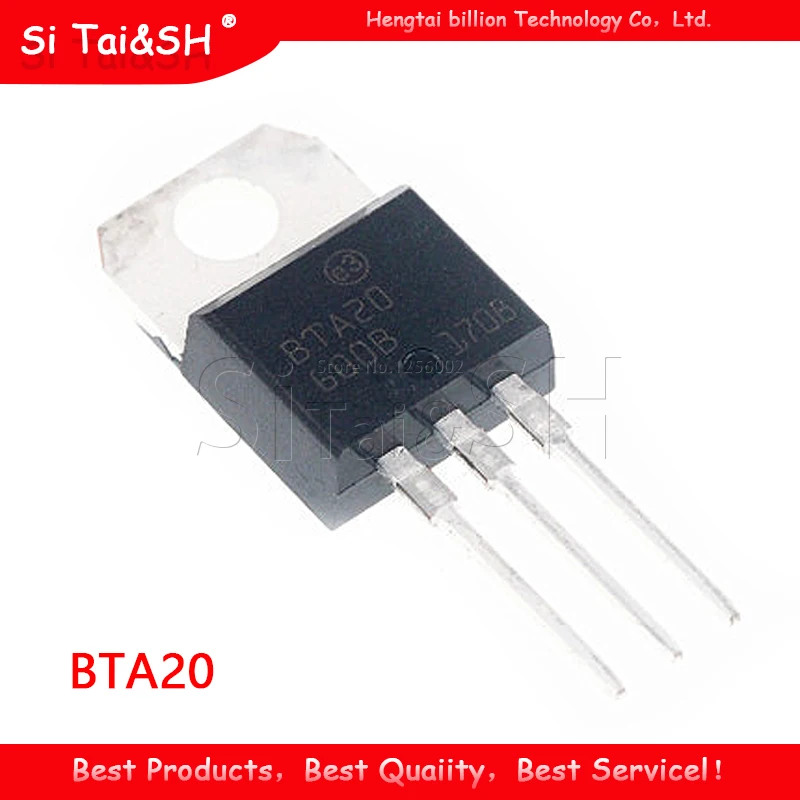 10 шт./лот BTA20 600B 600 Triacs 20 Amp Volt TO 220 новый оригинальный|Интегральные схемы| |