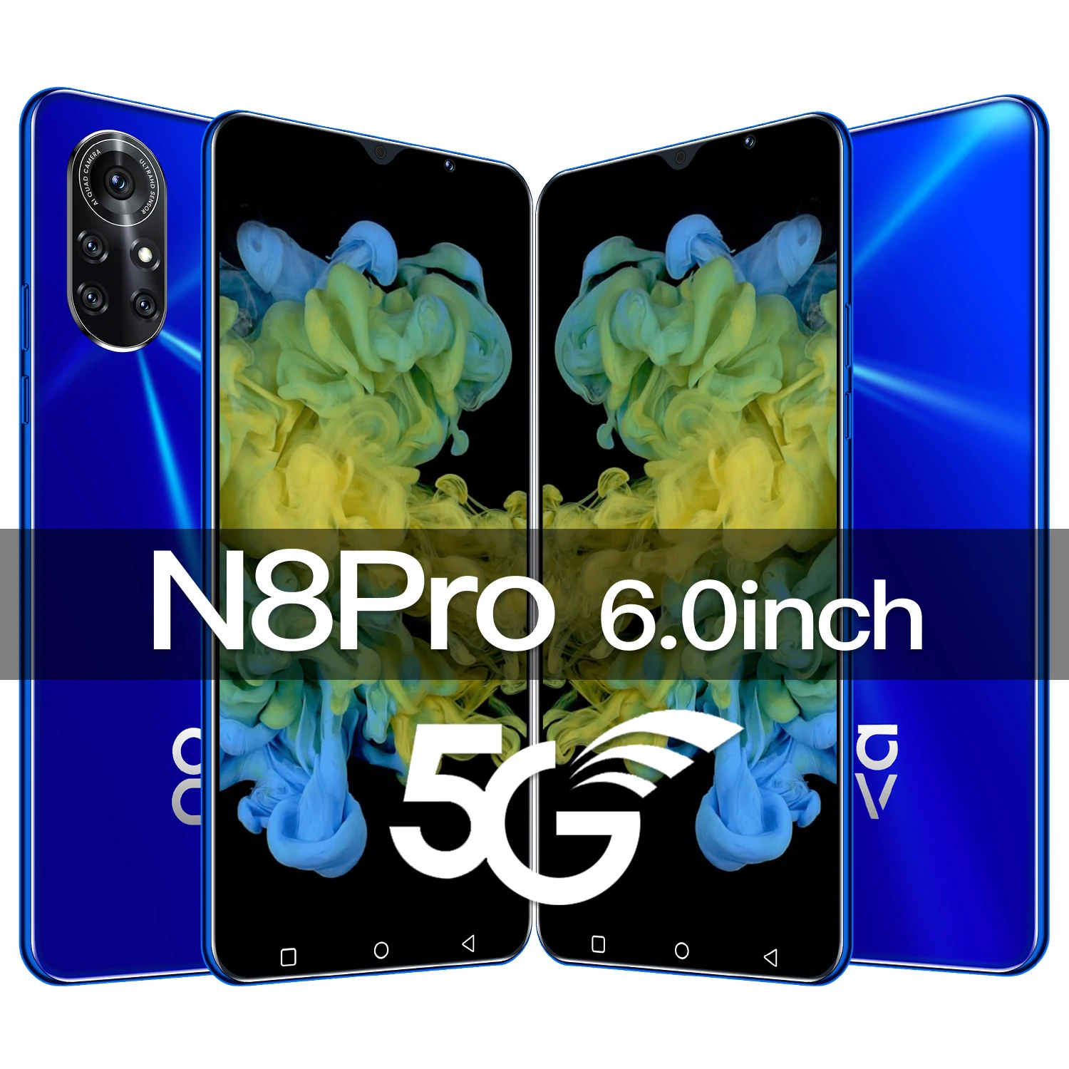 Global Mobile N8 Pro Android 10.0 Smartphone Cellphone 8GB 256GB 6.0 Inch Big battery 6800mAh 10 Core Best Selling Version 5G
Global Mobile N8 Pro Android 10.0 Smartphone Cellphone 8GB 256GB 6.0 Inch Big battery 6800mAh 10 Core Best Selling Version 5G