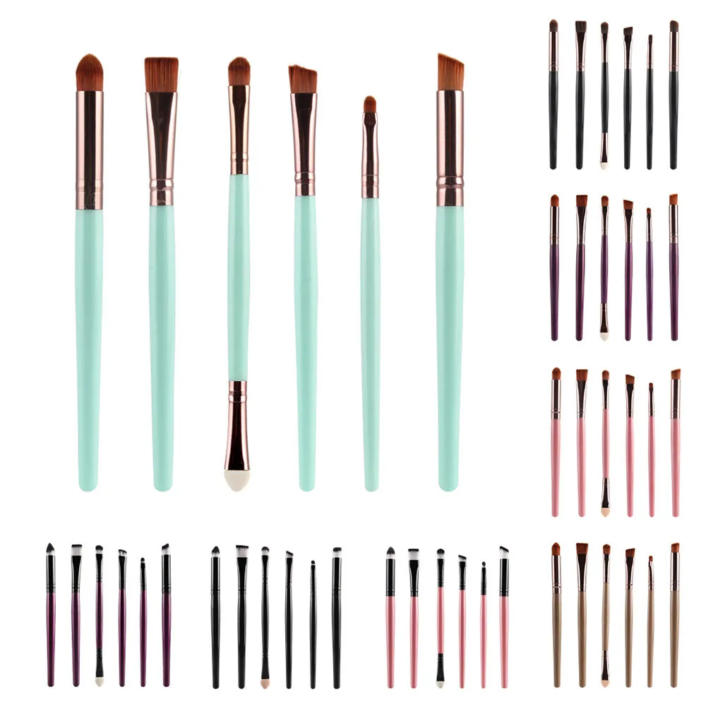 Lot 6PCS Makeup Brushes Cosmetic Powder Eye Shadow Foundation Blush Blending Beauty Make Up Brush Tool
Lot 6PCS Makeup Brushes Cosmetic Powder Eye Shadow Foundation Blush Blending Beauty Make Up Brush Tool