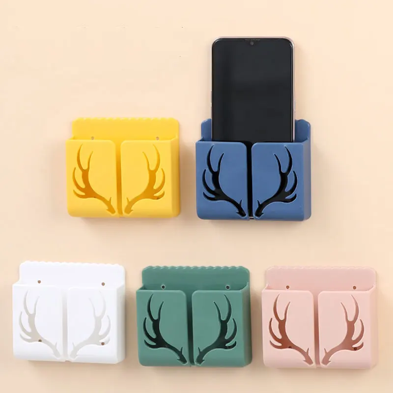 Multifunctional Antlers Mobile Phone Remote Control Storage Box Wall-mounted Racks Punch-free Storage Rack Storage Box
Multifunctional Antlers Mobile Phone Remote Control Storage Box Wall-mounted Racks Punch-free Storage Rack Storage Box
