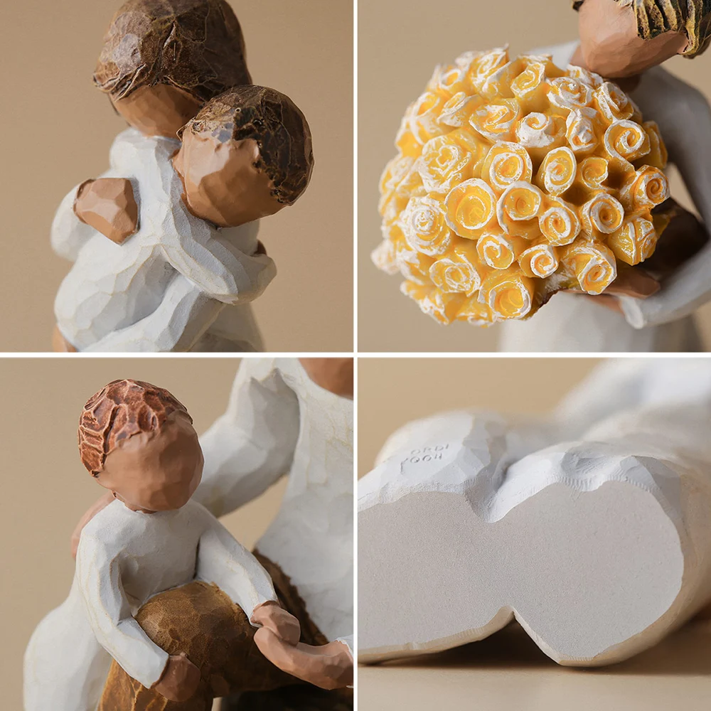 Nordic style family resin figure figurine ornaments family happy time home decoration Accessories crafts furnishings Living Room 
Nordic style family resin figure figurine ornaments family happy time home decoration Accessories crafts furnishings Living Room
