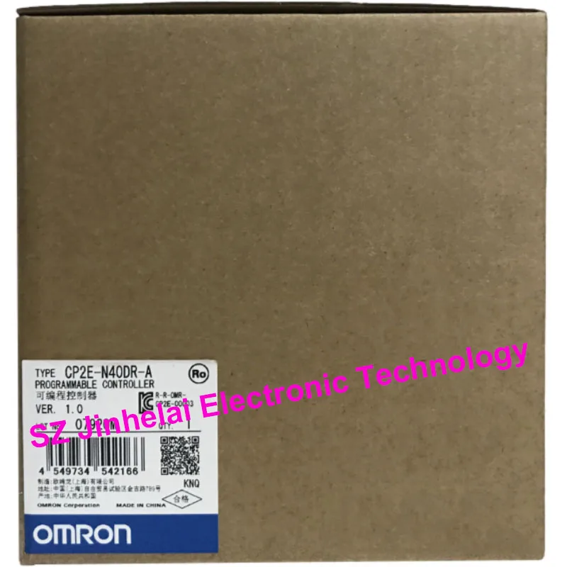 Новый и оригинальный CP2E-N40DR-A OMRON PLC программируемый контроллер ПЛК
Новый и оригинальный CP2E-N40DR-A OMRON PLC программируемый контроллер ПЛК