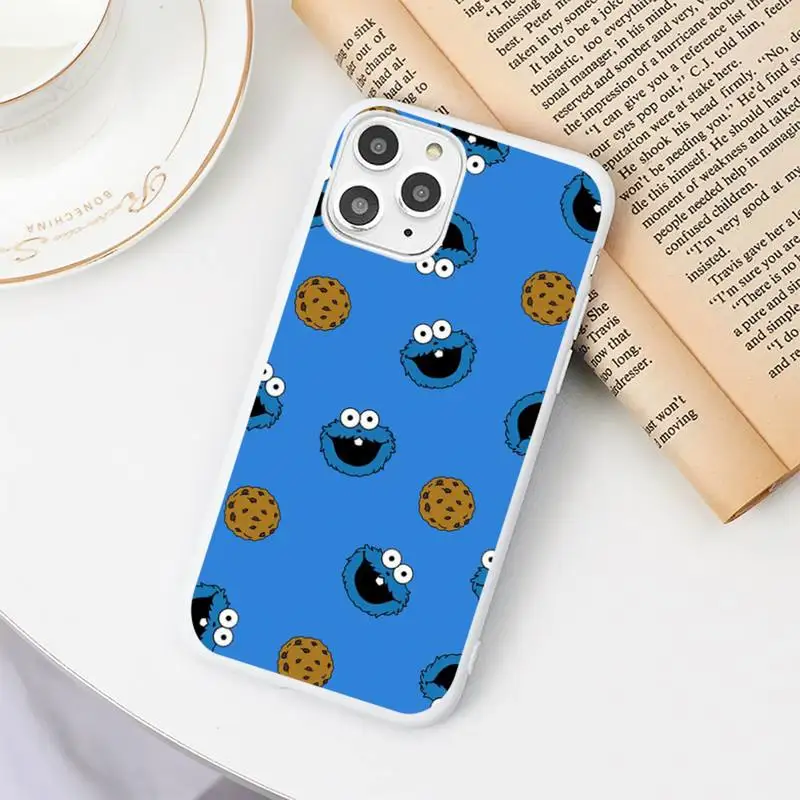 Cartoon Cookie monster cute blue Phone Case Candy Color for iPhone 6 6S 7 8 11 12 XS X SE 2020 XR mini pro Plus MAX funda
Cartoon Cookie monster cute blue Phone Case Candy Color for iPhone 6 6S 7 8 11 12 XS X SE 2020 XR mini pro Plus MAX funda