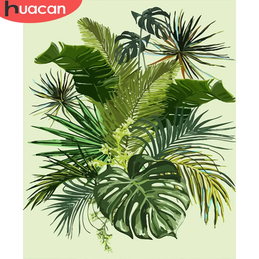 HUACAN Oil Painting By Numbers Leaf Kits Drawing Canvas HandPainted DIY Pictures By Numbers Flower Plant Still Life Home Decor
HUACAN Oil Painting By Numbers Leaf Kits Drawing Canvas HandPainted DIY Pictures By Numbers Flower Plant Still Life Home Decor
