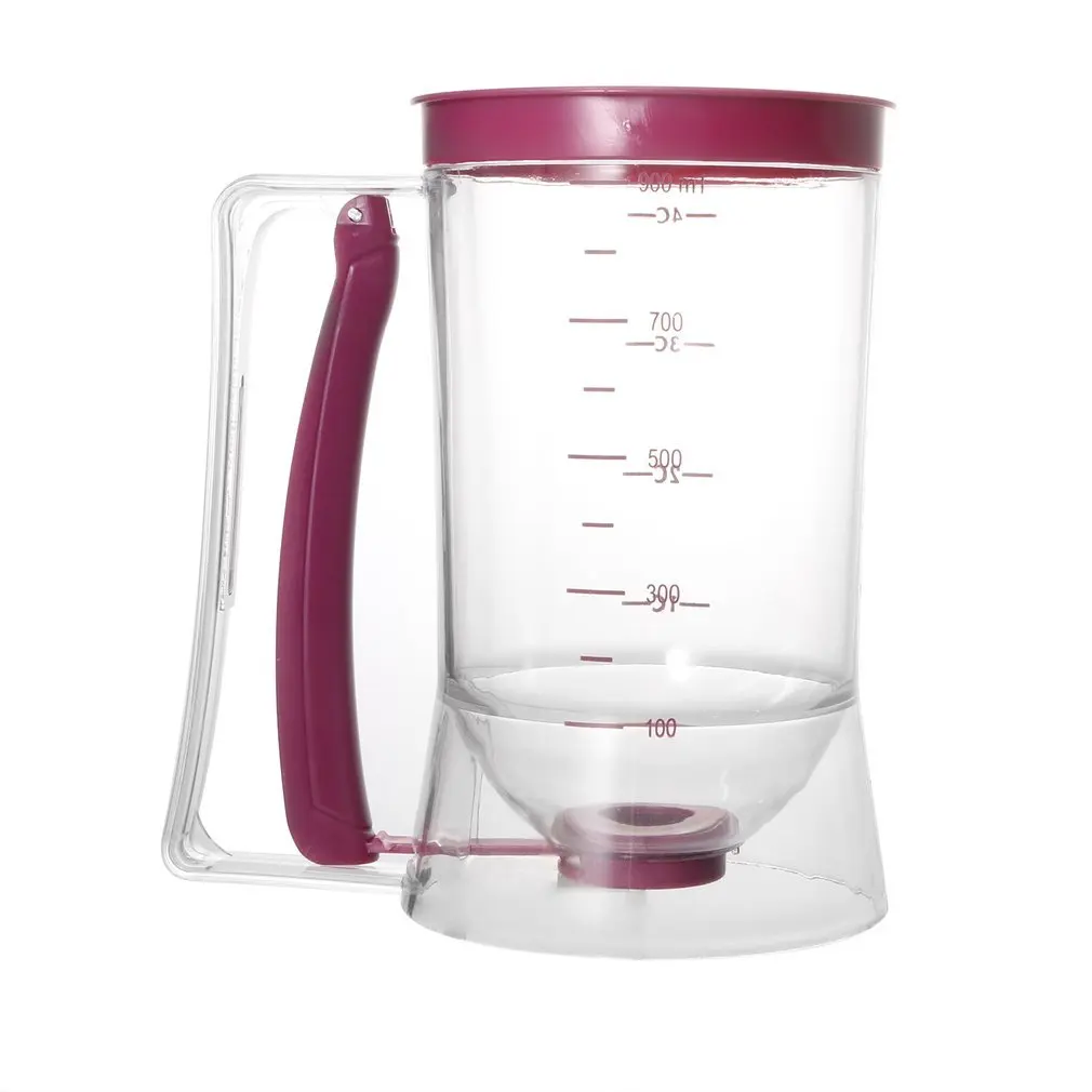 900 ml Cupcake Pancake Cake Cream Cake Mix Dispenser Jug Baking Essentials Maker Cooking Tools Funnel Measuring cup
900 ml Cupcake Pancake Cake Cream Cake Mix Dispenser Jug Baking Essentials Maker Cooking Tools Funnel Measuring cup