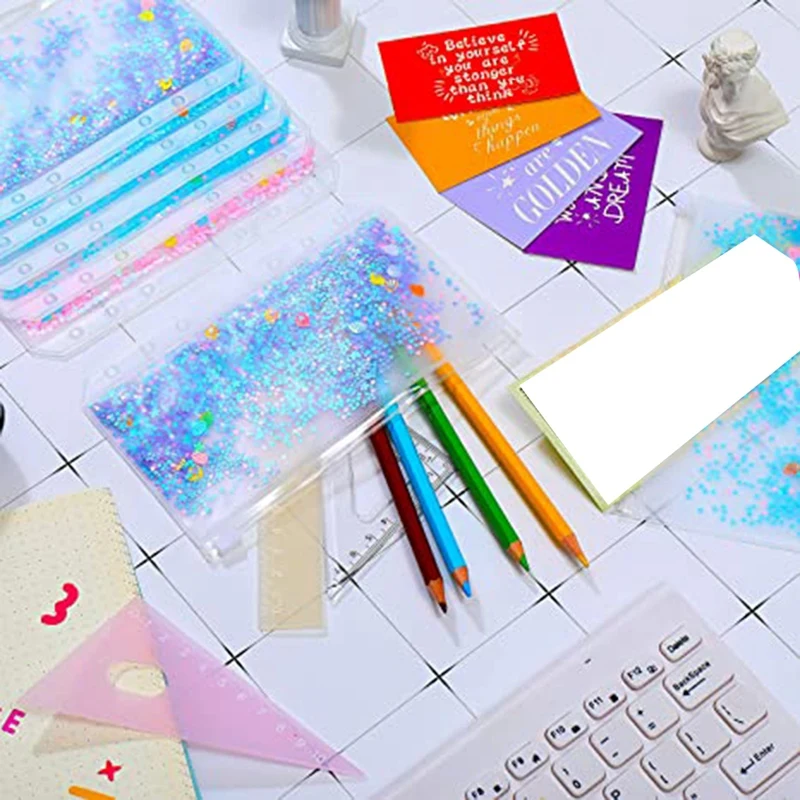 A6 Binder Cash Envelopes, PVC Budget Envelopes with Zipper Envelopes,for 6 Ring Refillable Binder Notebook Planner
A6 Binder Cash Envelopes, PVC Budget Envelopes with Zipper Envelopes,for 6 Ring Refillable Binder Notebook Planner