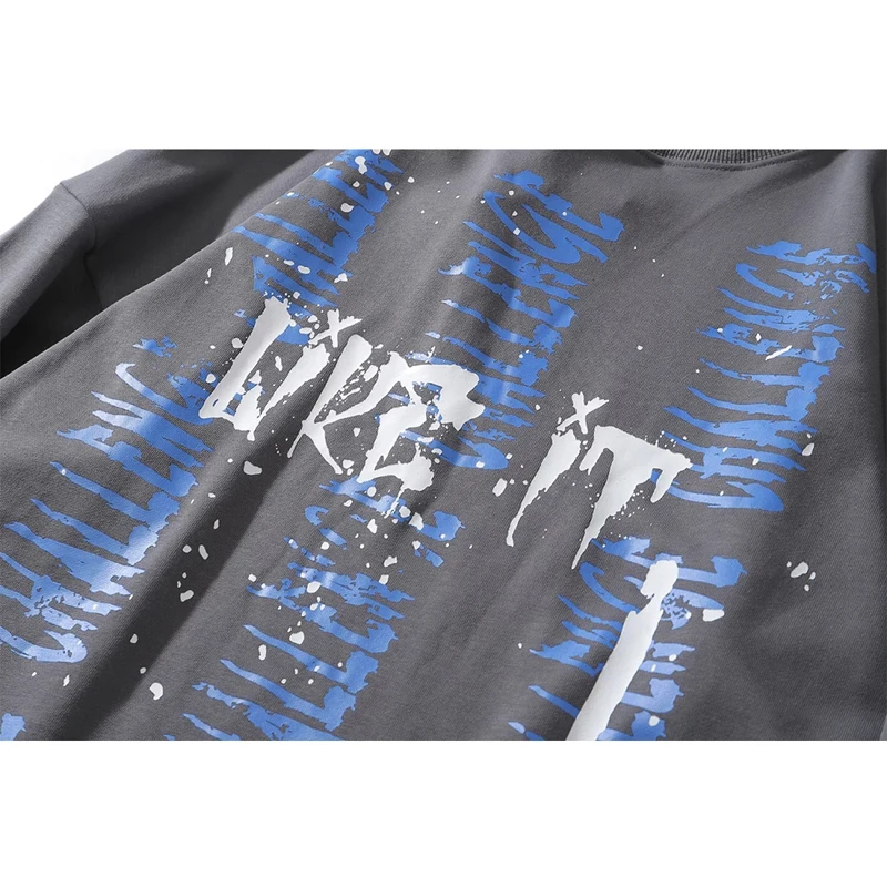 New Men Long Sleeved T-Shirt Personalized Graffiti Printing Crew Neck Hipster Pullover Woman Cotton Soft Oversized T Shirt Black
New Men Long Sleeved T-Shirt Personalized Graffiti Printing Crew Neck Hipster Pullover Woman Cotton Soft Oversized T Shirt Black