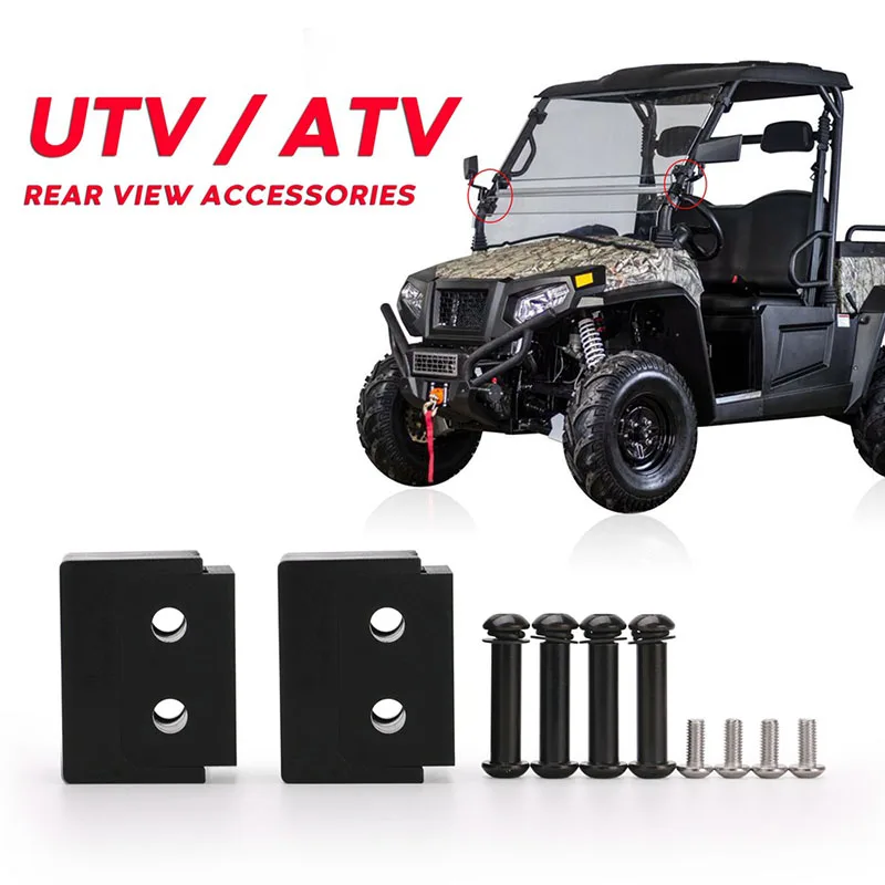 2pcs Universal Rearview Mirror Fixing Frame Bracket Rearview Mirror Mount Extension Bracket Grip For UTV ATV
2pcs Universal Rearview Mirror Fixing Frame Bracket Rearview Mirror Mount Extension Bracket Grip For UTV ATV