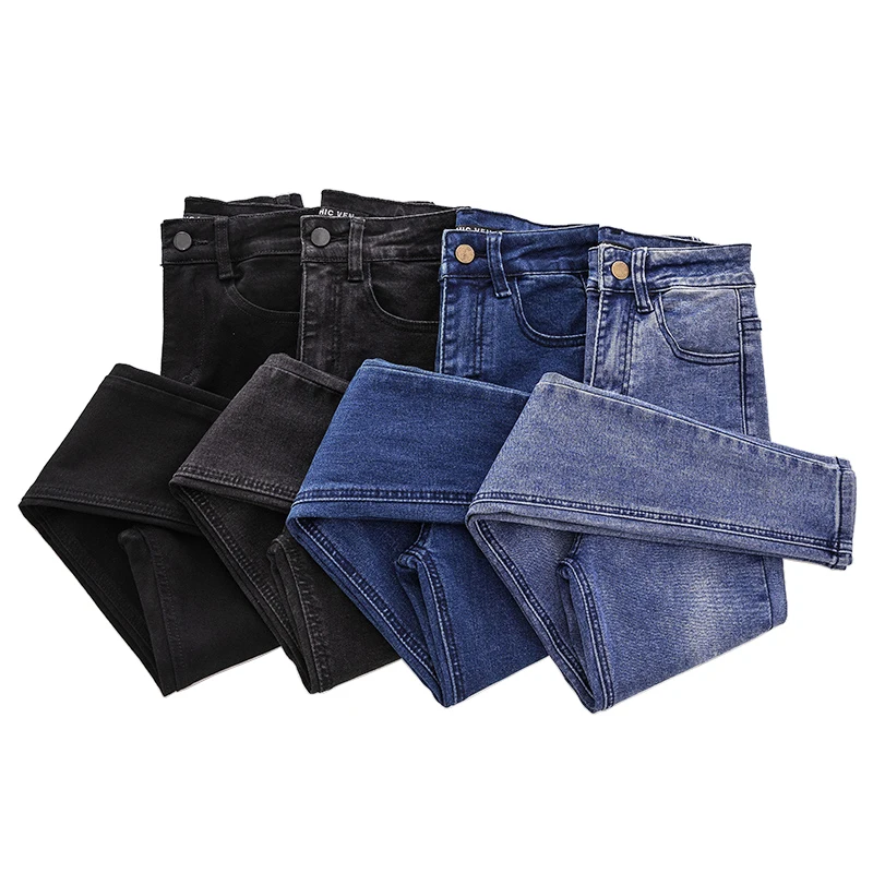 2020 new women's jeans high waist blue pants jeans women's high elastic tight elastic women's pants hip lift women jeans
2020 new women's jeans high waist blue pants jeans women's high elastic tight elastic women's pants hip lift women jeans