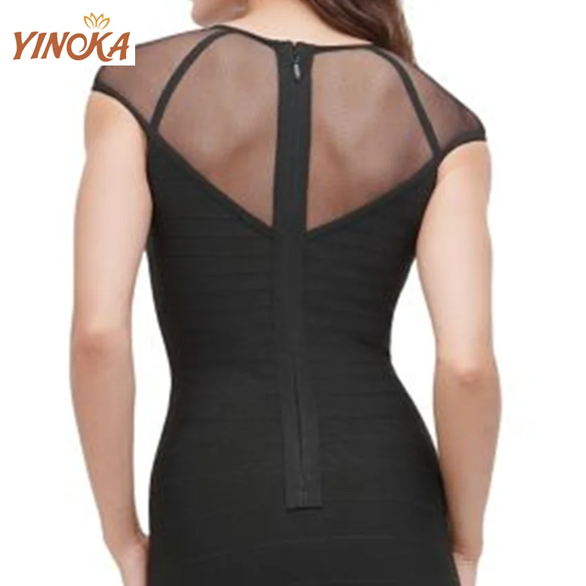 Yinoka bandage dress black hollow out sexy night dinner celebrity o neck bodycon dresses partywear new arrival fashion
Yinoka bandage dress black hollow out sexy night dinner celebrity o neck bodycon dresses partywear new arrival fashion