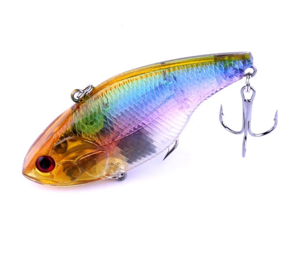 7 см 18 г Тонущая Рыбалка Lipless Crankbait Жесткий искусственный VIB вибрационная приманка