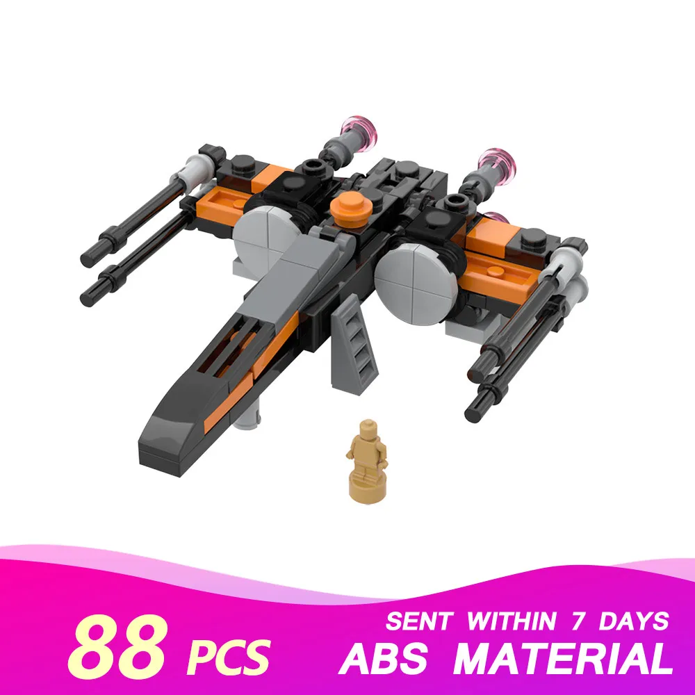 MOC Star Plan Series Battleship Building Blocks T70XWing DIY Spaceship Fighter Deep Space Jet Bricks Collection Children Toys
MOC Star Plan Series Battleship Building Blocks T70XWing DIY Spaceship Fighter Deep Space Jet Bricks Collection Children Toys