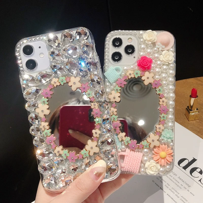 Pearl Rhinestone Diamond Mirror Soft Shell for Google Pixel 6 6Pro Pixel 5 5A 5XL Pixel 4 4XL 4A Pixel 3 3XL 3A 3A XL Phone Case
Pearl Rhinestone Diamond Mirror Soft Shell for Google Pixel 6 6Pro Pixel 5 5A 5XL Pixel 4 4XL 4A Pixel 3 3XL 3A 3A XL Phone Case