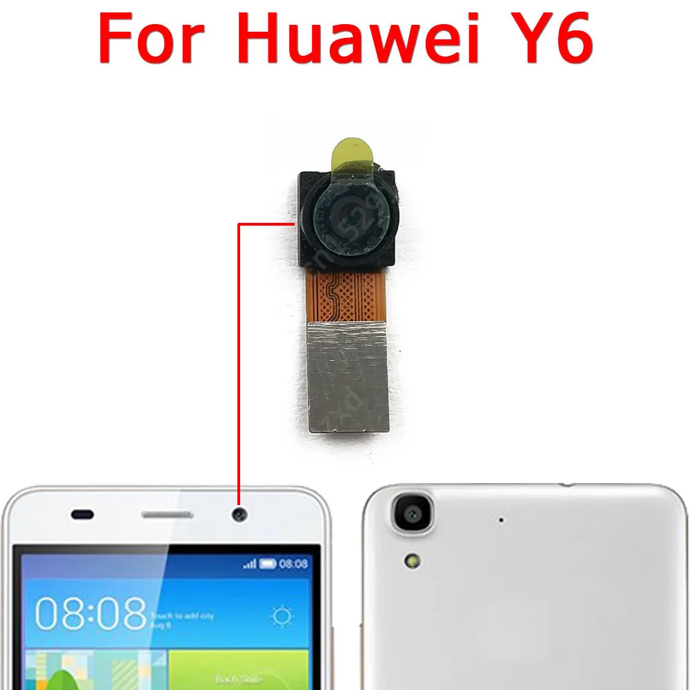 Original Front Rear View Back Camera For Huawei Y6 Frontal Main Facing Selfie Camera Module Flex Cable Replacement Spare Parts 
Original Front Rear View Back Camera For Huawei Y6 Frontal Main Facing Selfie Camera Module Flex Cable Replacement Spare Parts